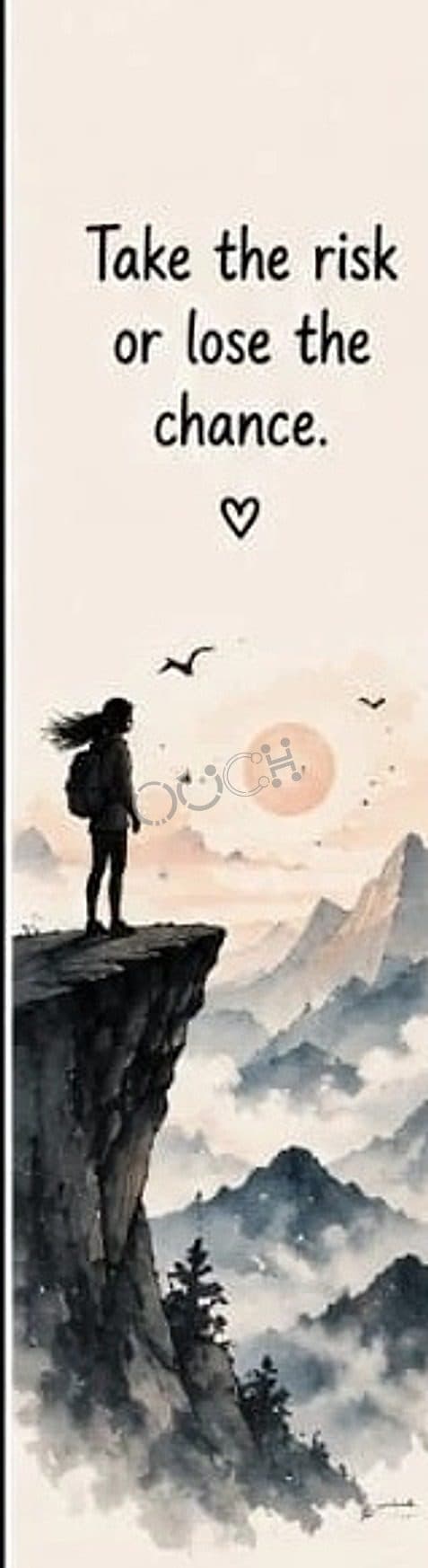 Take The Risk — Ouch bookmark