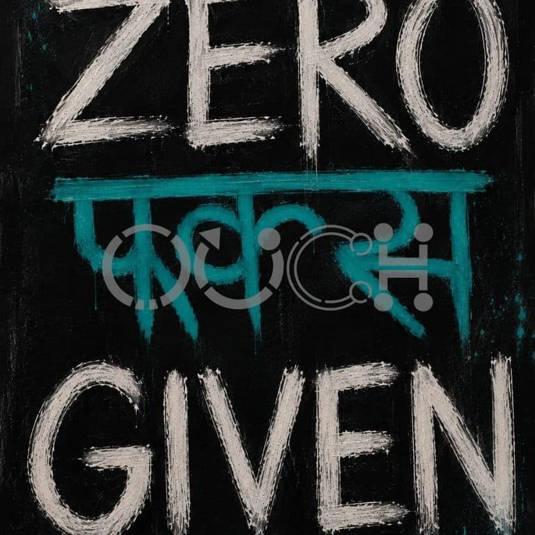 Zero Given — Ouch poster