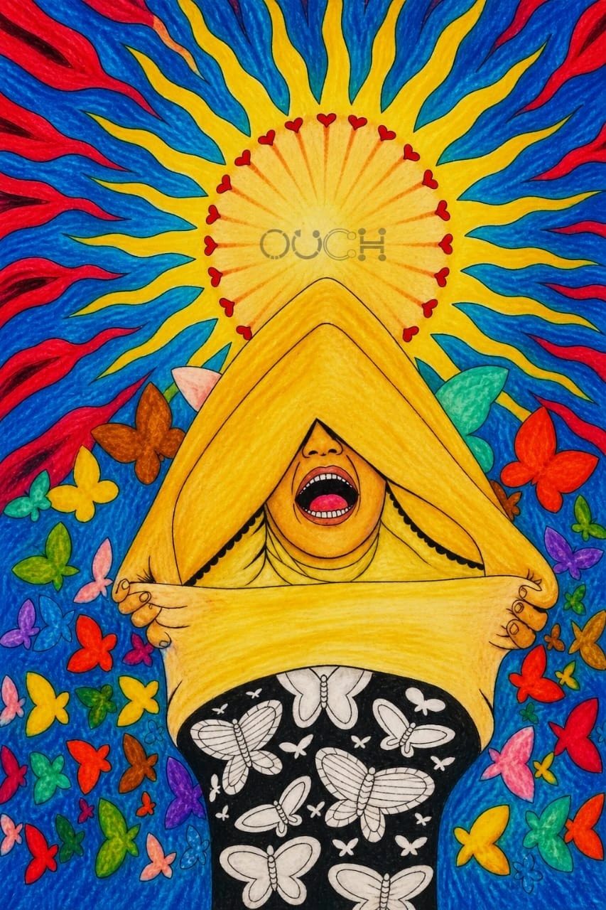 Butterfly Scream — Ouch poster