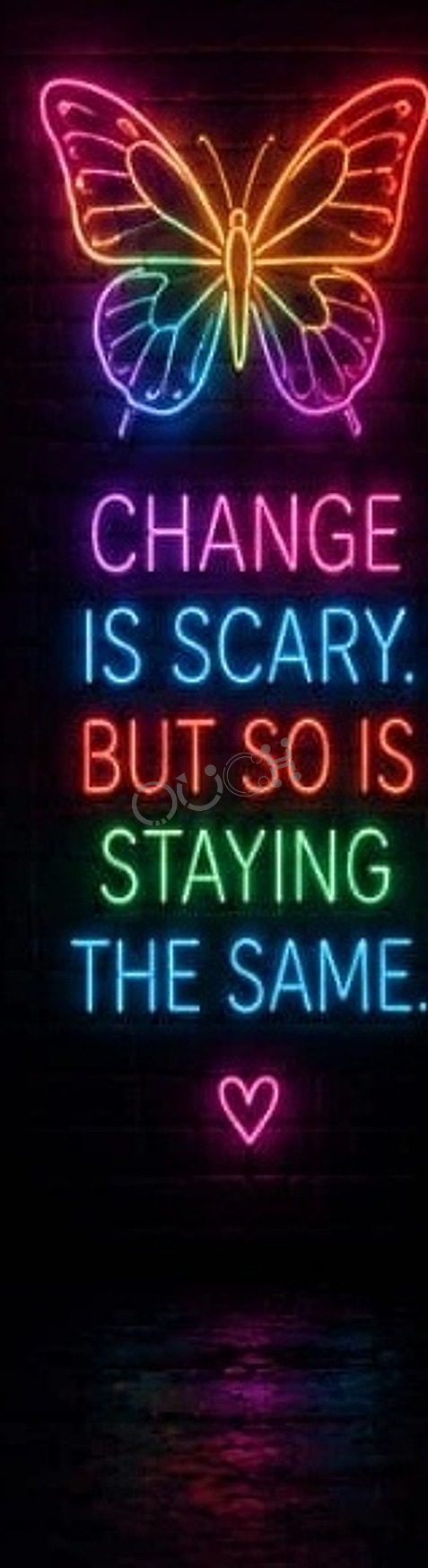 Change Is Scary — Ouch bookmark