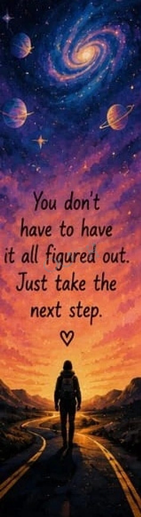 The Next Step — Ouch bookmark